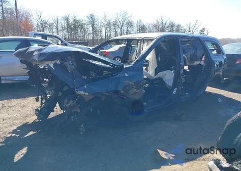 2023 Dodge Durango Hemi Orange Awd z USA, uszkodzony, nr VIN 1C4SDJCT8PC715397